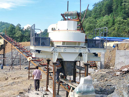 四川50萬方卵石制砂生產線項目